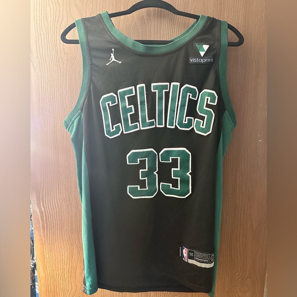 Boston Celtics Larry Byrd Size 50 jersey
